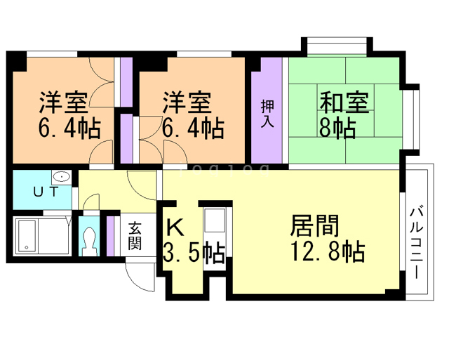 ポートヒルズ富岡の間取り