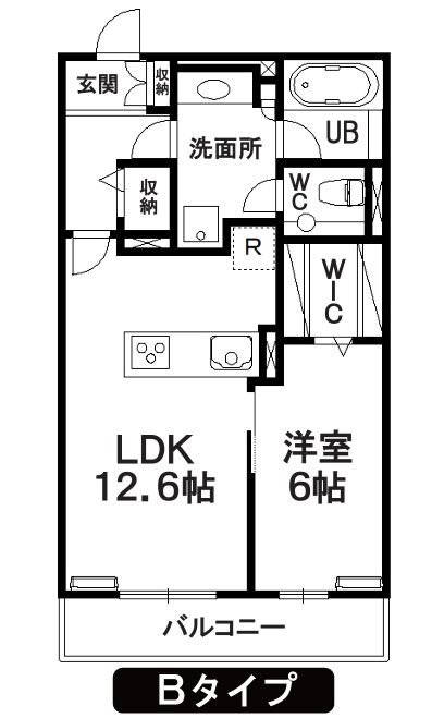 ヒルズレジデンシャルD22の間取り