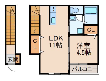 TJ粉河の間取り