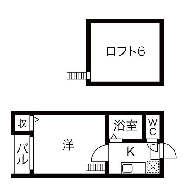 スプランドゥール道徳の間取り