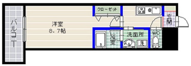 フォルテーネ飯倉の間取り