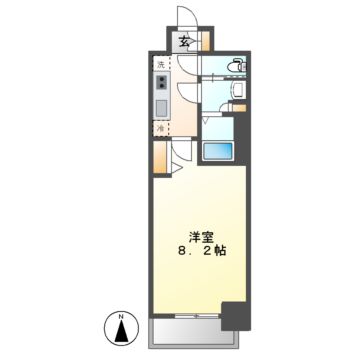 クレストコート泉一丁目の間取り