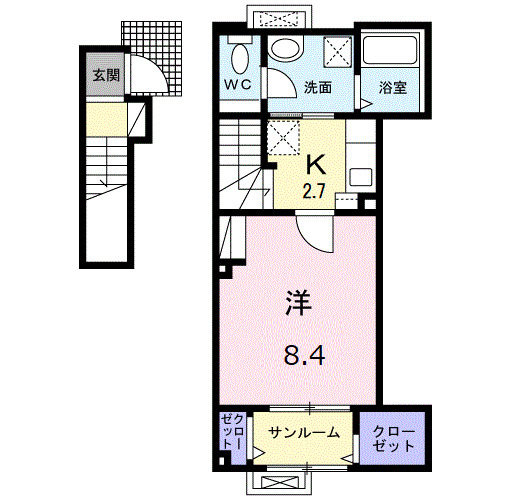 ラ・ルミエールの間取り