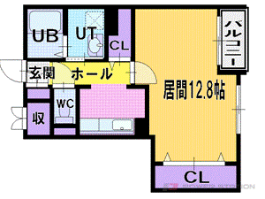 パラッツオわたなべの間取り