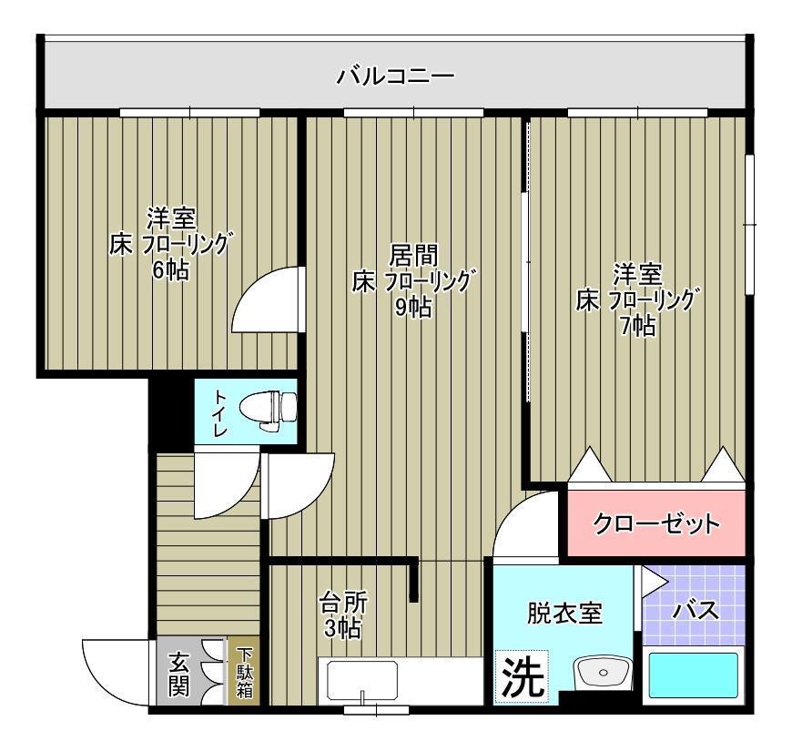 小町川ＬＩＶＥの間取り