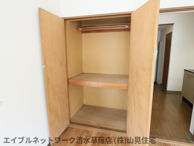 【静岡市駿河区谷田のマンションの収納】