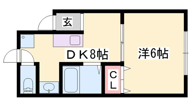 イトーピア忍町の間取り