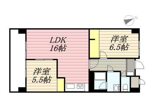 ROSE JAM（ローズジャム）の間取り