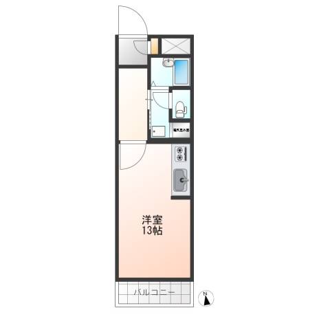 大田区中馬込のマンションの間取り