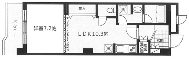 大同ビル真砂坂ハイツの間取り