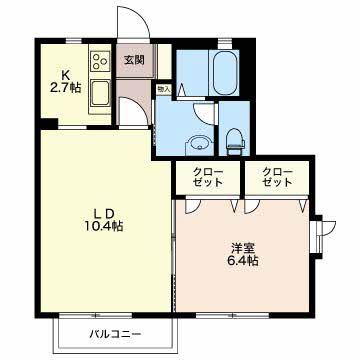 メゾンマノアの間取り