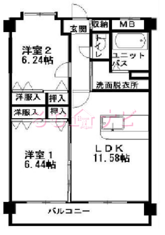 ティアの間取り