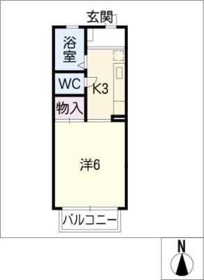 クレールIの間取り