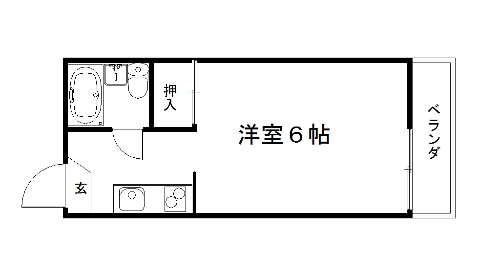 グランタック御所西の間取り