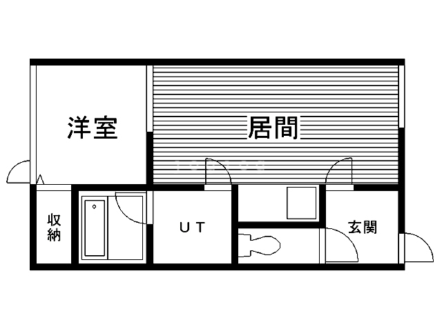 【エステートＩＮバンビーニの間取り】