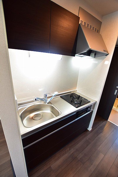 キッチン　１口コンロビルドインシステムキッチン