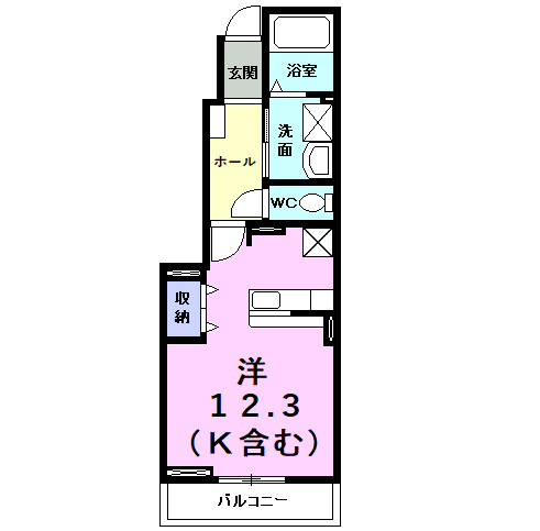 ソレアードの間取り