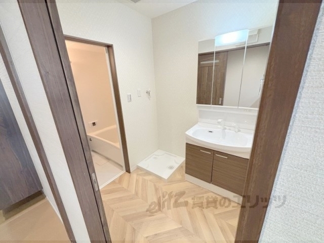 洗面設備　脱衣所