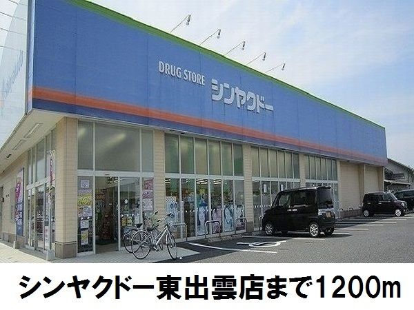 ドラックストア　シンヤクドー東出雲（ドラッグストア）まで1200m
