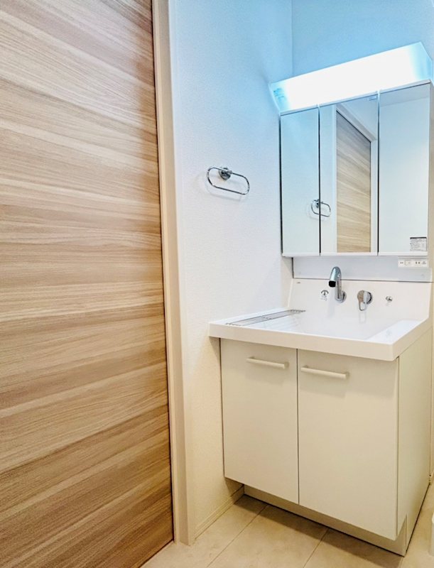 洗面設備　同管理会社の類似物件の写真になります。