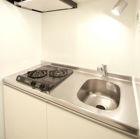 キッチン　★使いやすい二口コンロ、システムキッチン★