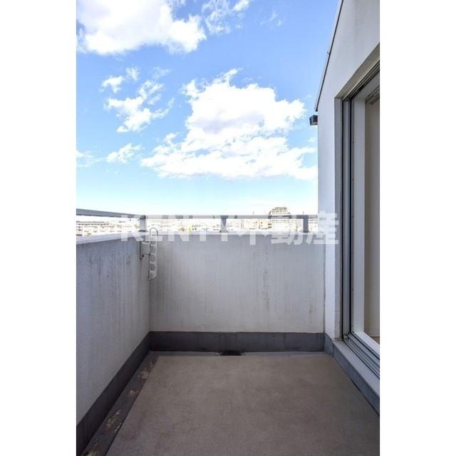 バルコニー　バルコニーがあります