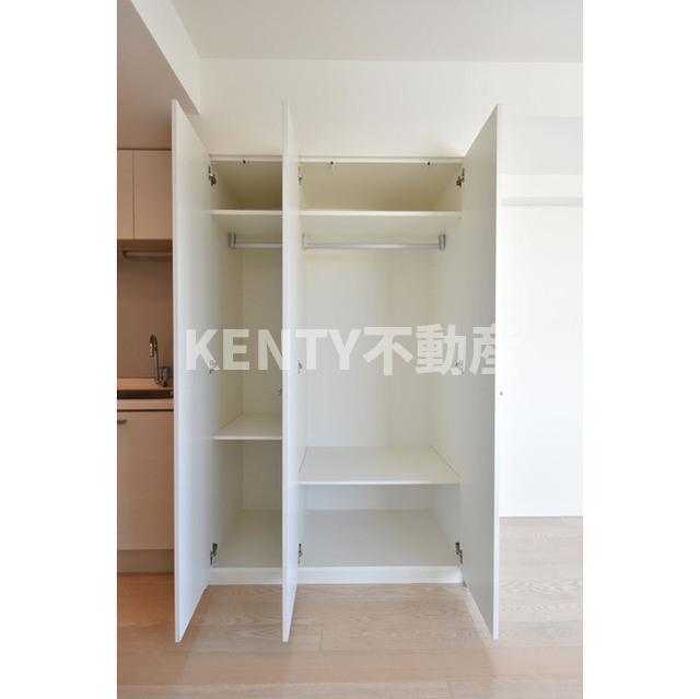 収納　大きなスペースがあり、収納には困りません