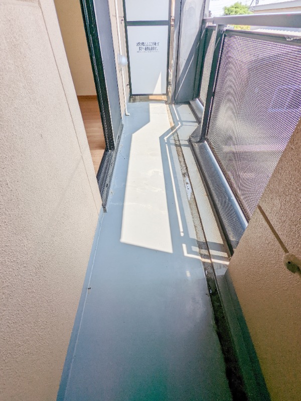 バルコニー　図面と現状に相違がある場合には現状を優先