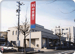 銀行　中京銀行野並支店（銀行）まで349m