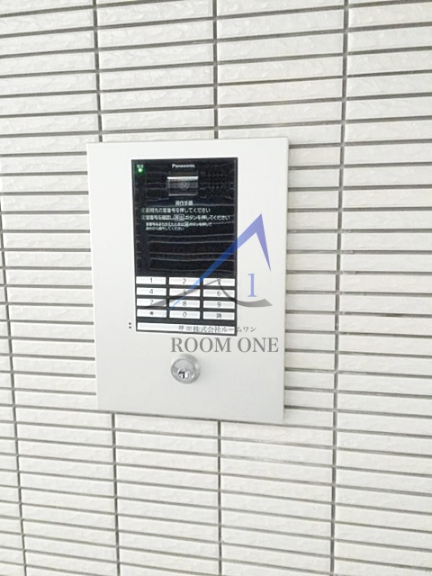 セキュリティ　オートロックです。