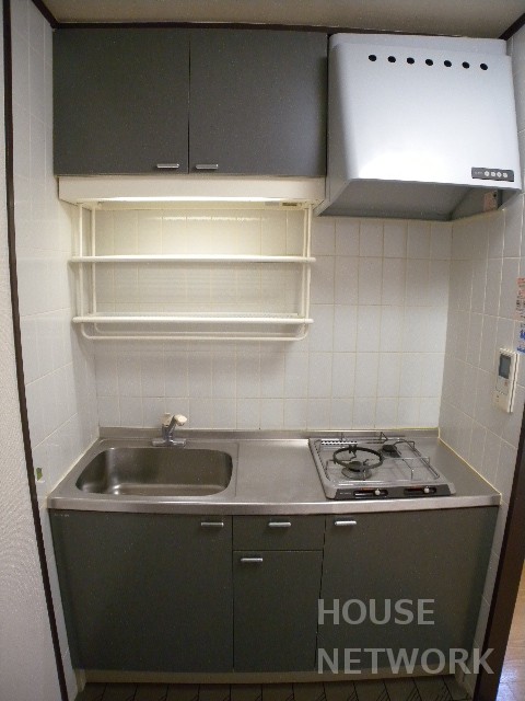 キッチン　烏丸エリアの1DK。キッチンも使い易いです。