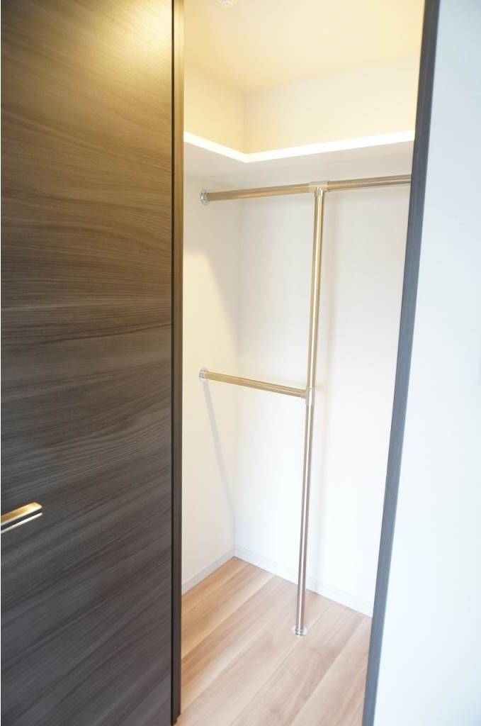 収納　ウォークインクローゼット