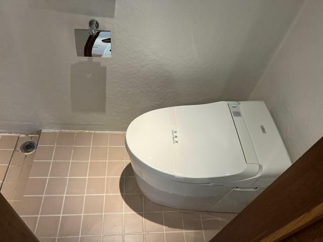 トイレ　ゆったりとした空間のトイレです