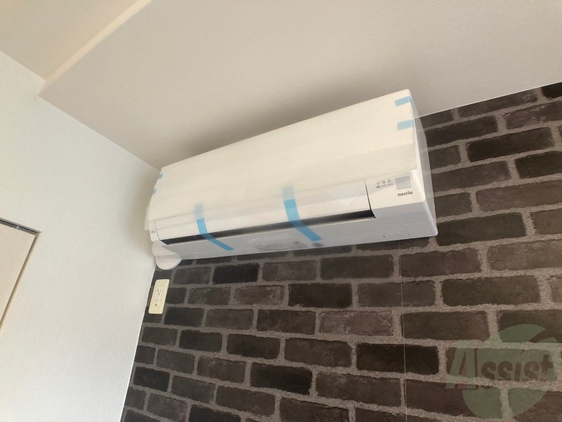 その他設備　エアコンが設置してありますので、寒暖対策もばっちり。