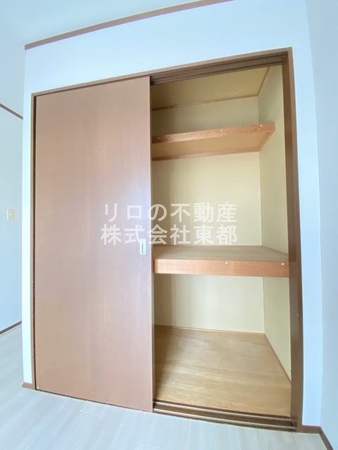 収納　棚付なので収納道具なしでも◎
