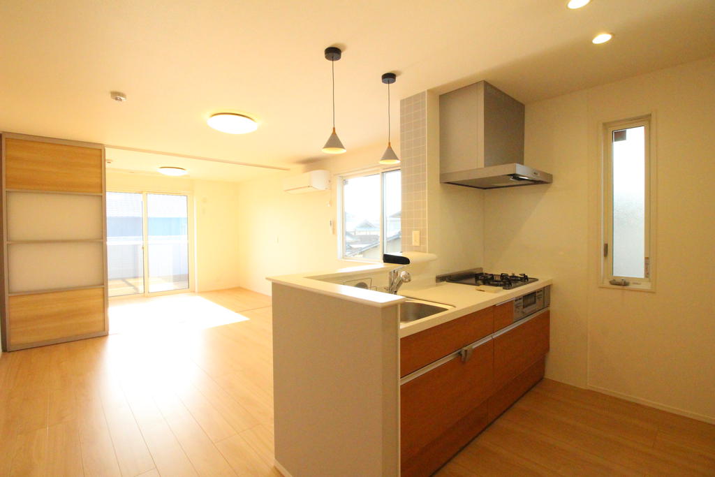 眺望　キッチン側から☆