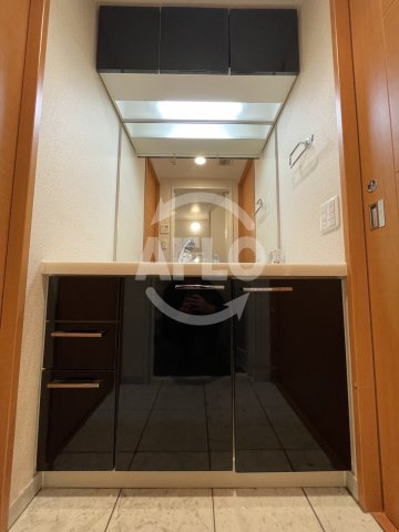 洗面設備　リーガル江戸堀　洗面脱衣所