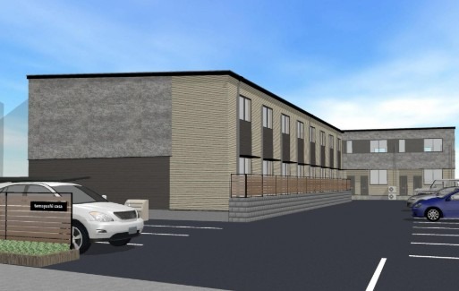 建物外観　完成予想図です