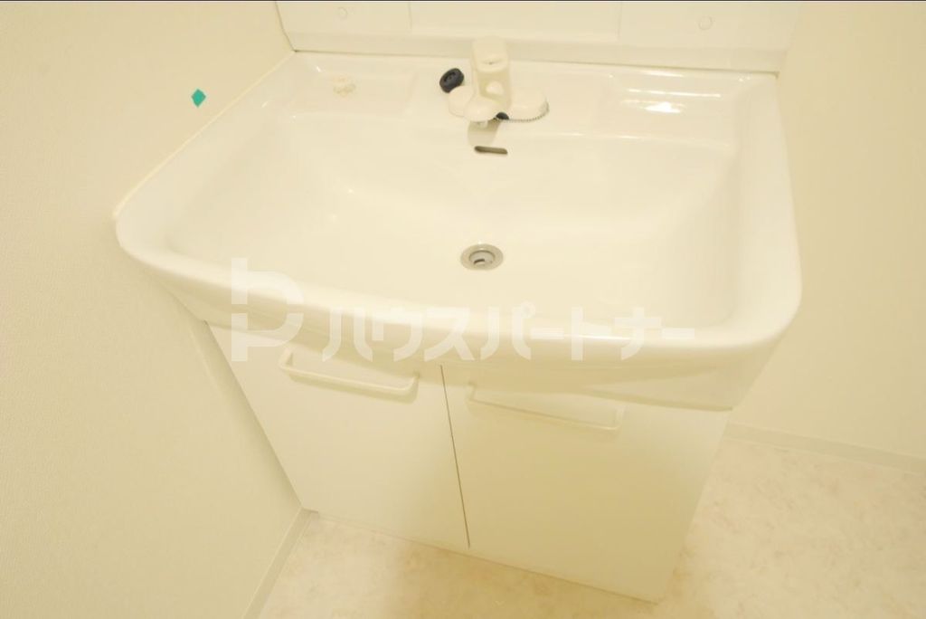 洗面設備　リフォーム中です。