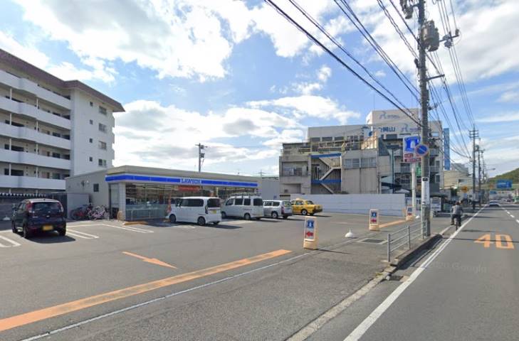 コンビニ　ローソン 岡山津島西坂一丁目店（コンビニ）まで428m