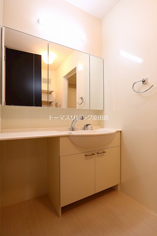 洗面設備　202号室写真