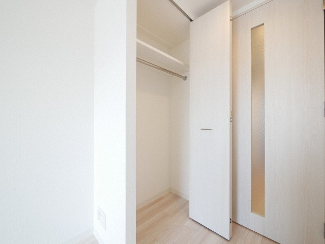 収納　たっぷりとした収納スペースです