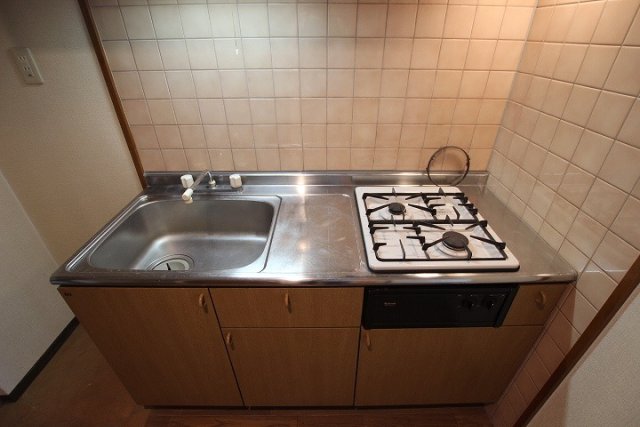 キッチン　同物件別号室のものです。