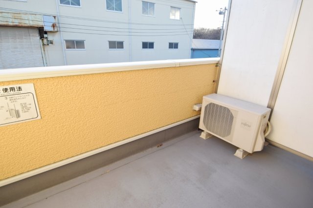 バルコニー　日当たり良好です