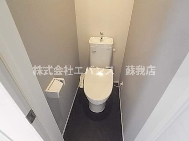 トイレ　ゆったりとした空間のトイレです