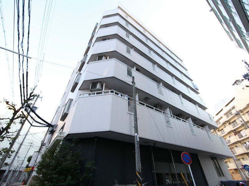 建物外観　外観　防犯カメラ付　オートロック