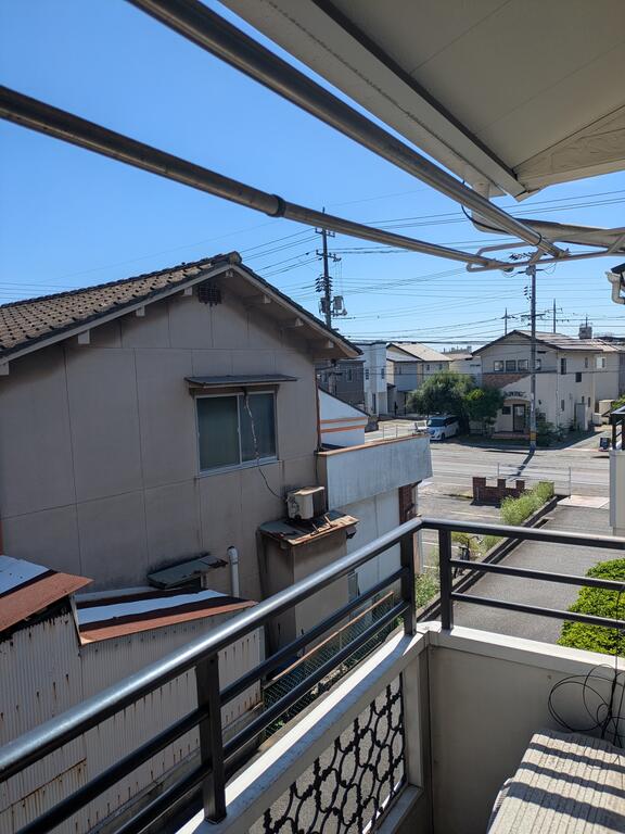 眺望　バルコニーからの眺望です。