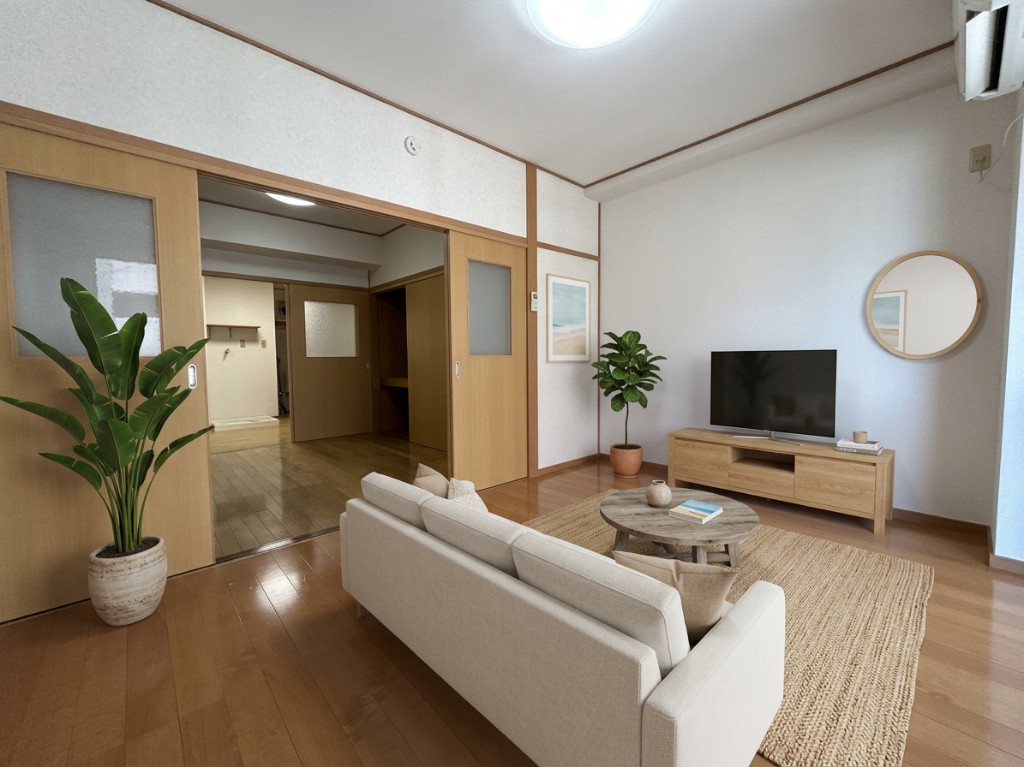 居室・リビング　家具家電ＡＩ生☆エアコンがついています☆
