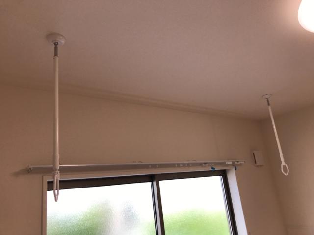その他設備　室内物干し