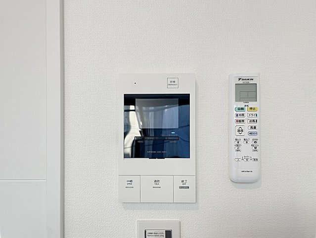 セキュリティ　モニター付インターホン
